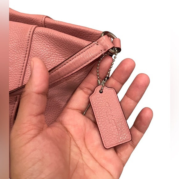 Coach Pink Leather Tote Bag (F34511) - Picture 9 of 12